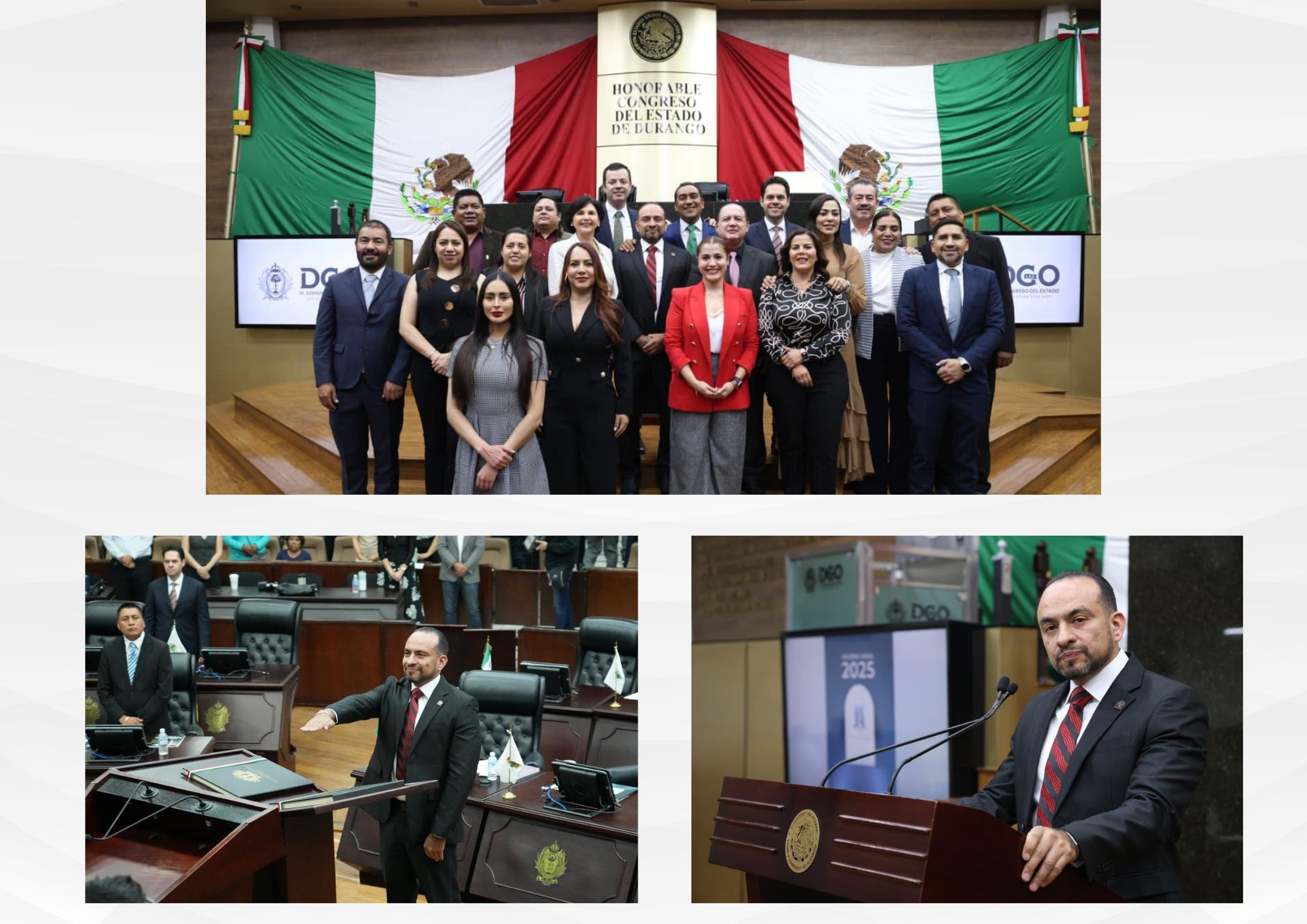 Comparecencia ante el Honorable Congreso del Estado de Durango